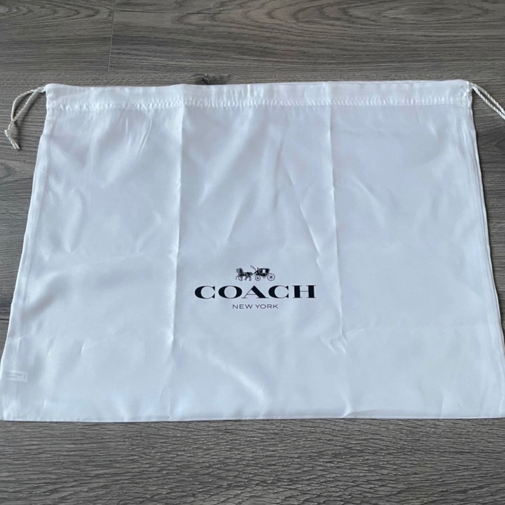 large Coach dust bag